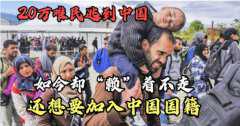 十多万难民来到中国 居然还想要中国国籍
