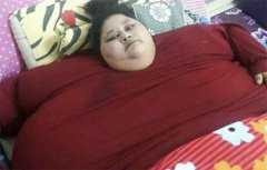 埃及的一位女子可以称为世界上最胖的女